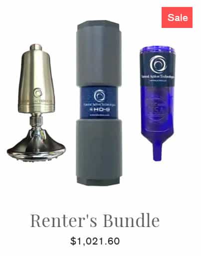 Renter's Bundle:  Portable / Stainless Steel Shower / Under Sink (20% off)